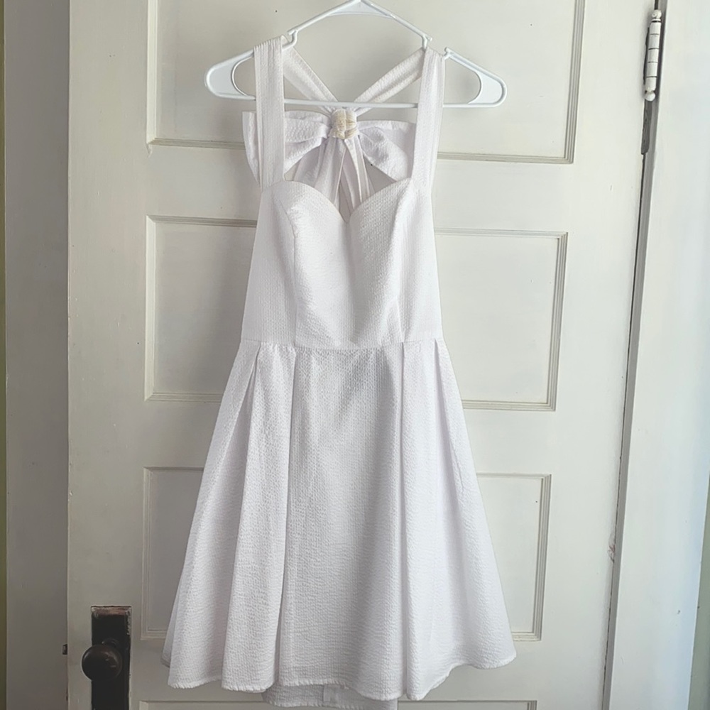 Lauren James White Dress